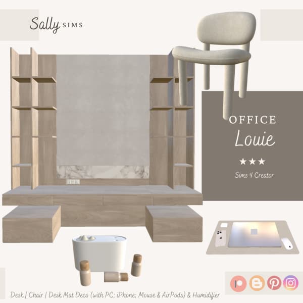 Скриншот мода Набор для офиса Office Louie